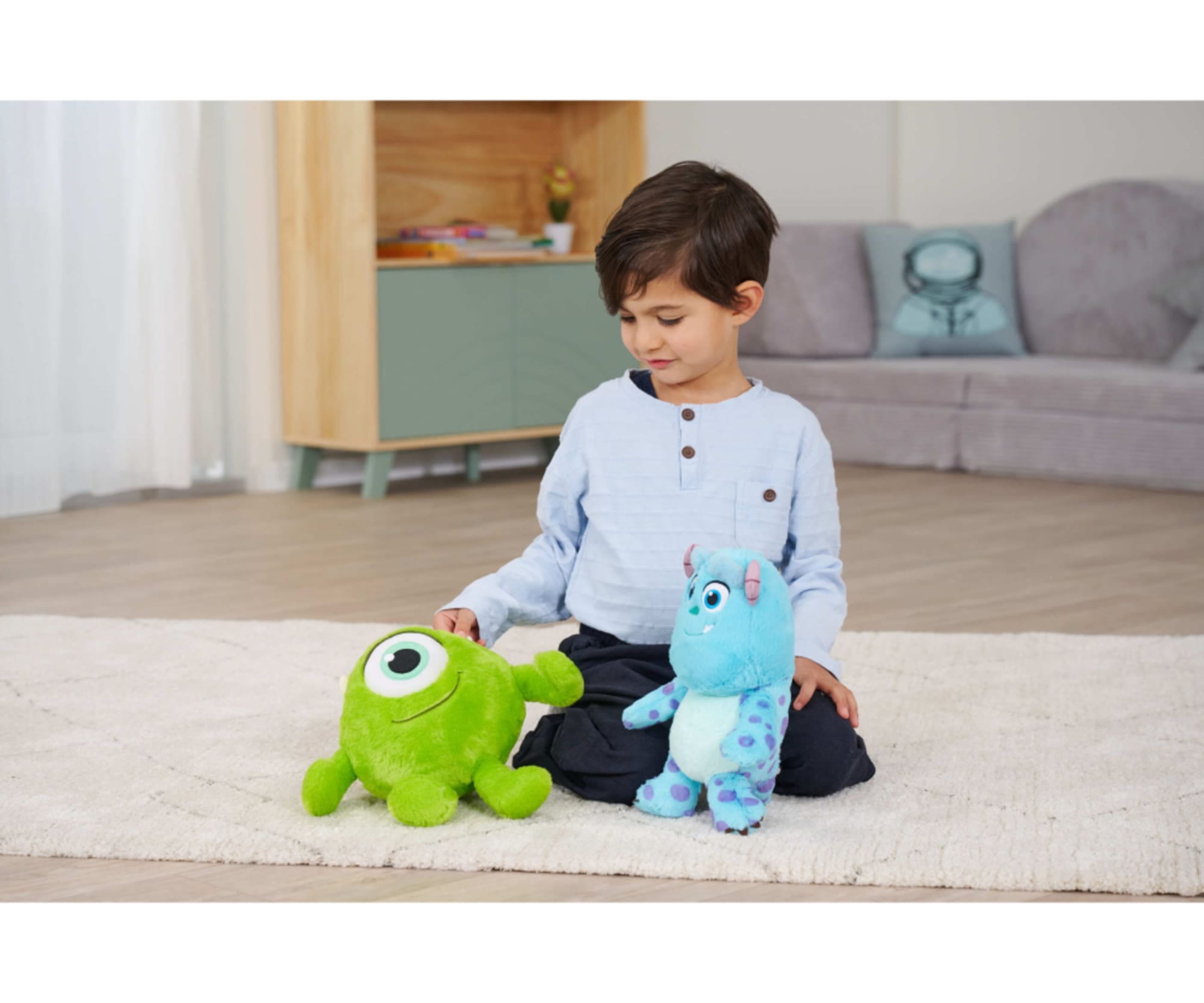 Simba Toys Disney Pixar Flufflets Sulley_ 25cm - RC-Zubehoer