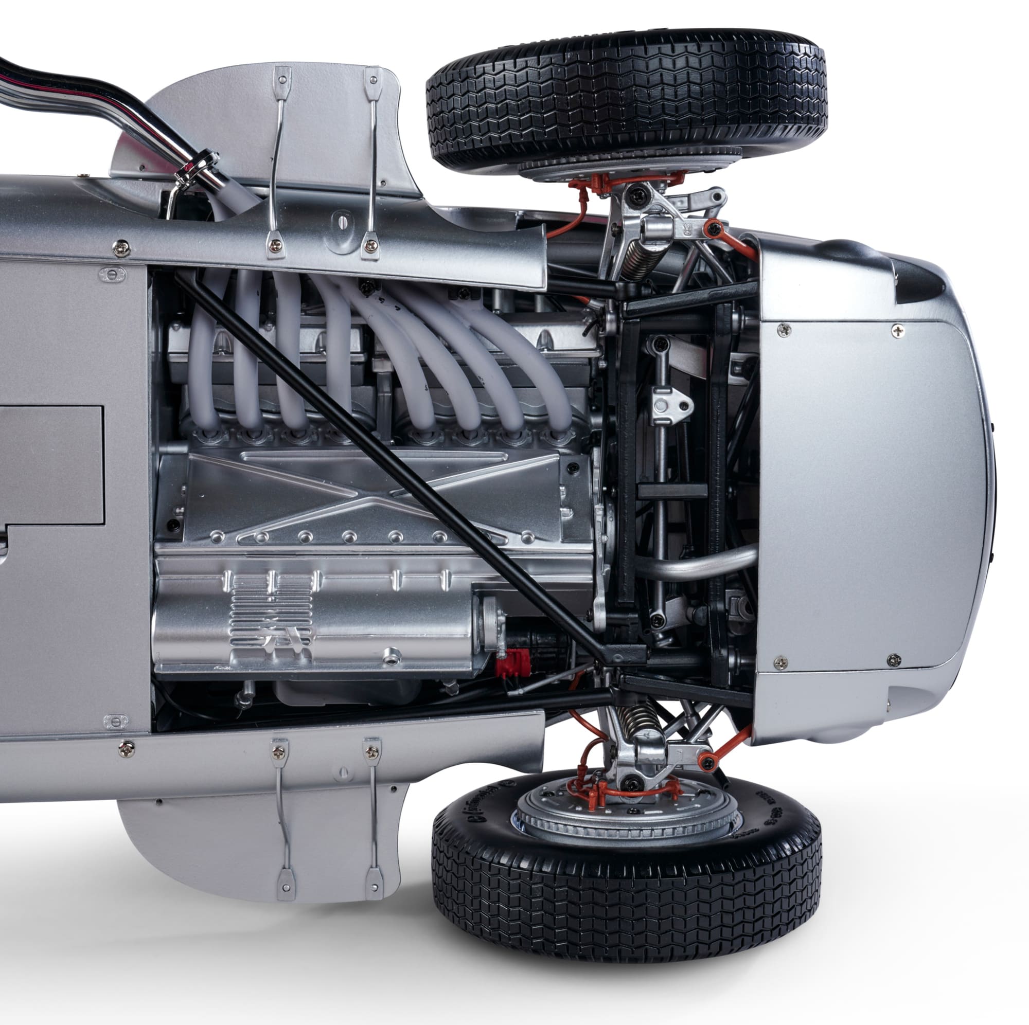 Mercedes-Benz W196 R Modell 1_8 Bausatz iXO Premium Collectables -12 mit Soundfunktion