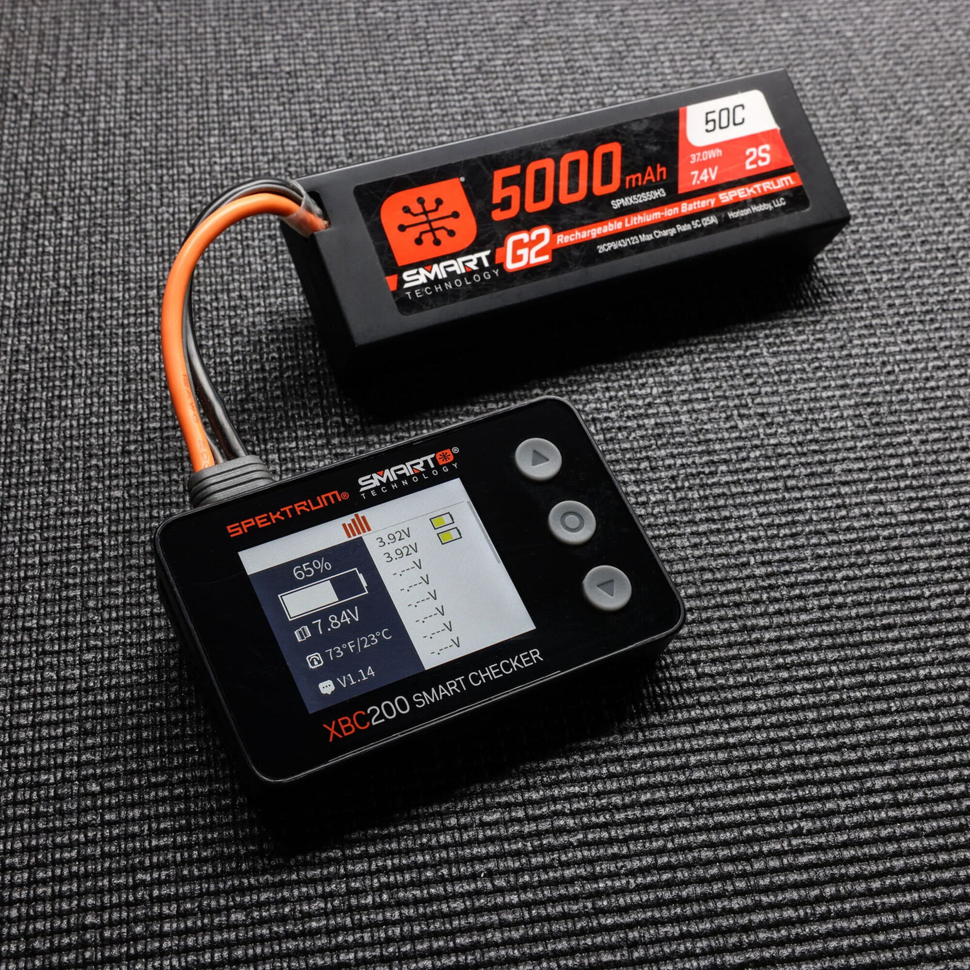 Spektrum Smart LiPo Battery Checker _ Servo Tester mit Farbdisplay
