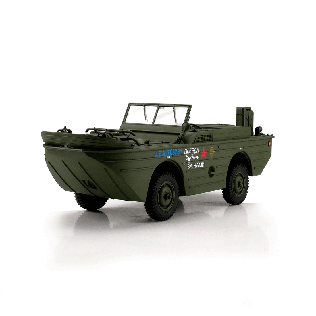 RC Ford GPA Amphibien Schwimmwagen 1_16 im Wasser und auf dem Land
