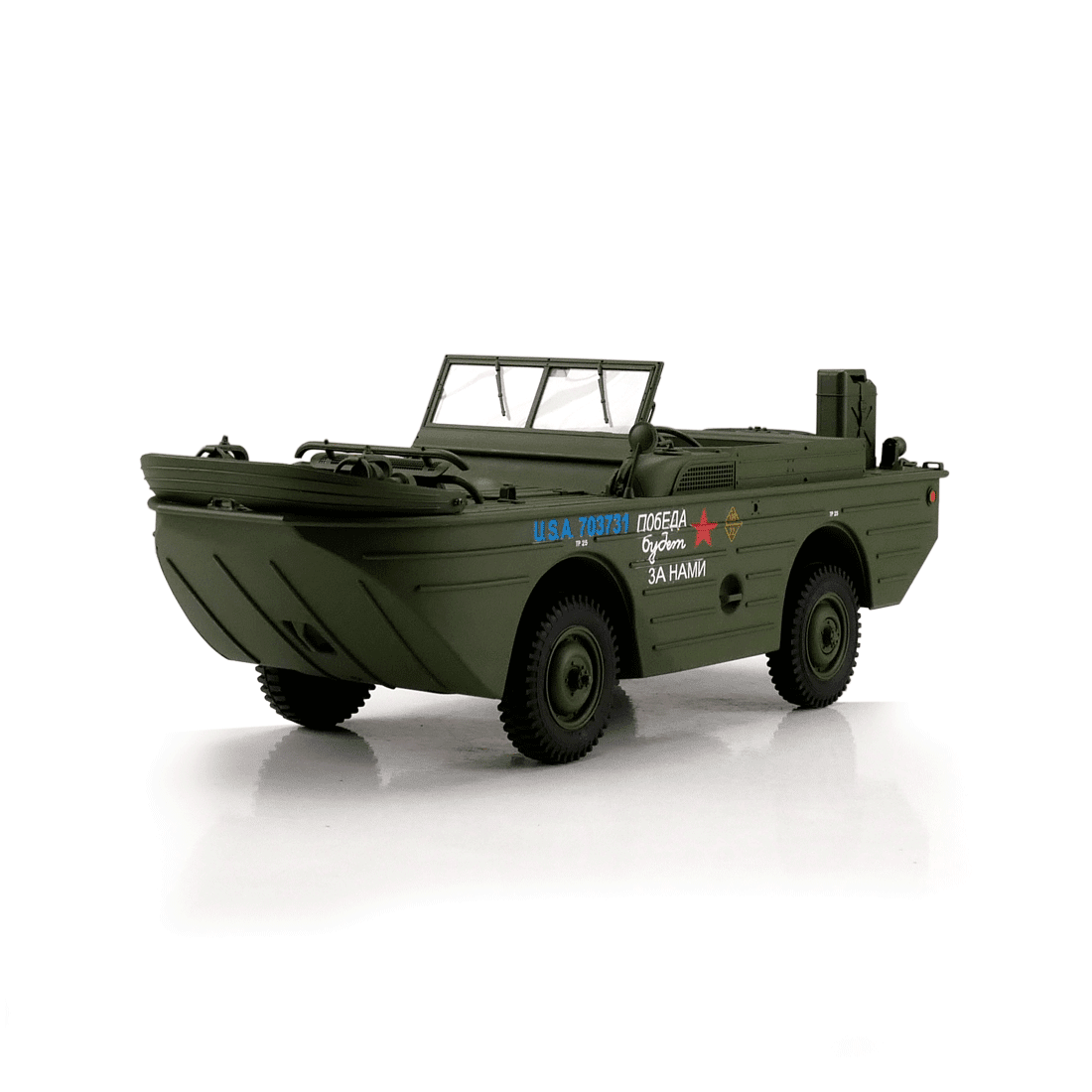 RC Ford GPA Amphibien Schwimmwagen 1_16 RTR RC Ford GPA Amphibien Schwimmwagen 1_16 im Wasser und auf dem Land