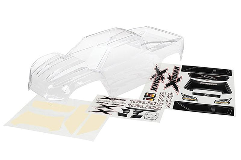 Traxxas Karosserie X-MAXX klar unausgeschnitten unlackiert - RC-Zubehoer