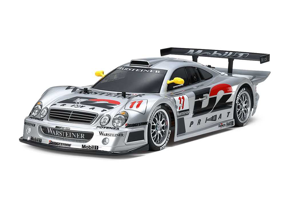 Tamiya 1:10 RC Car Mercedes Benz CLK-GTR 1997 TT-01E Bausatz Komplett Set