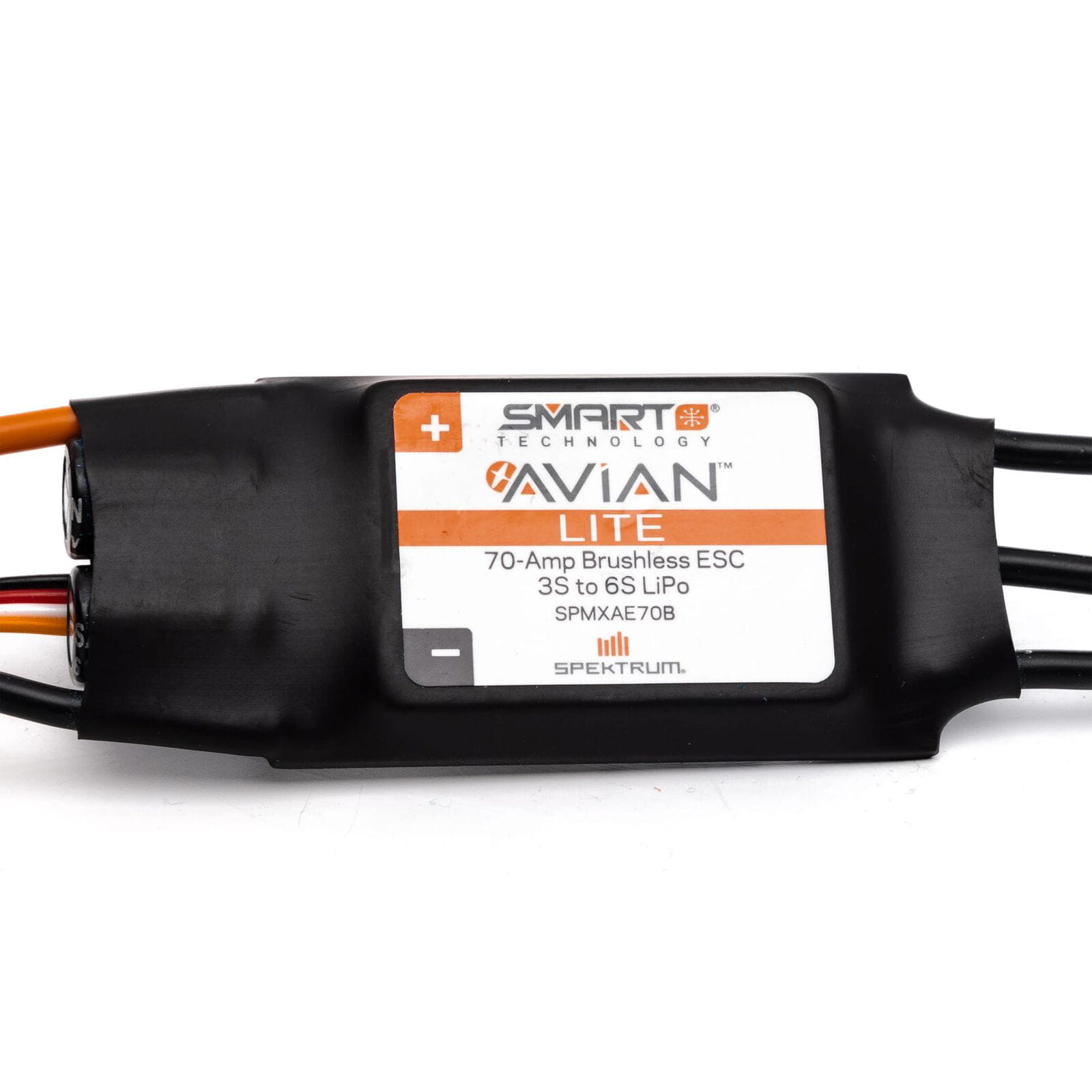 Spektrum RC Flugregler Avian Lite 70-Amp Brushless Smart ESC, 3S-6S IC3