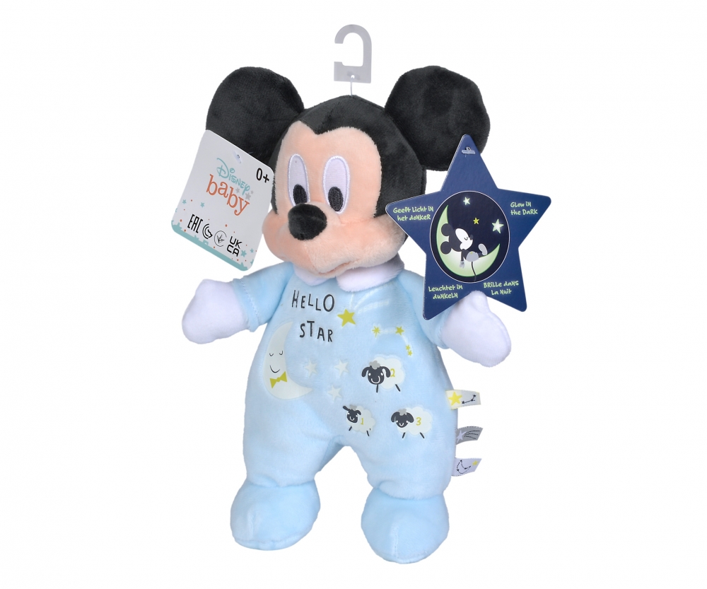 Nicotoy Disney Mickey GID Starry Night, 25cm