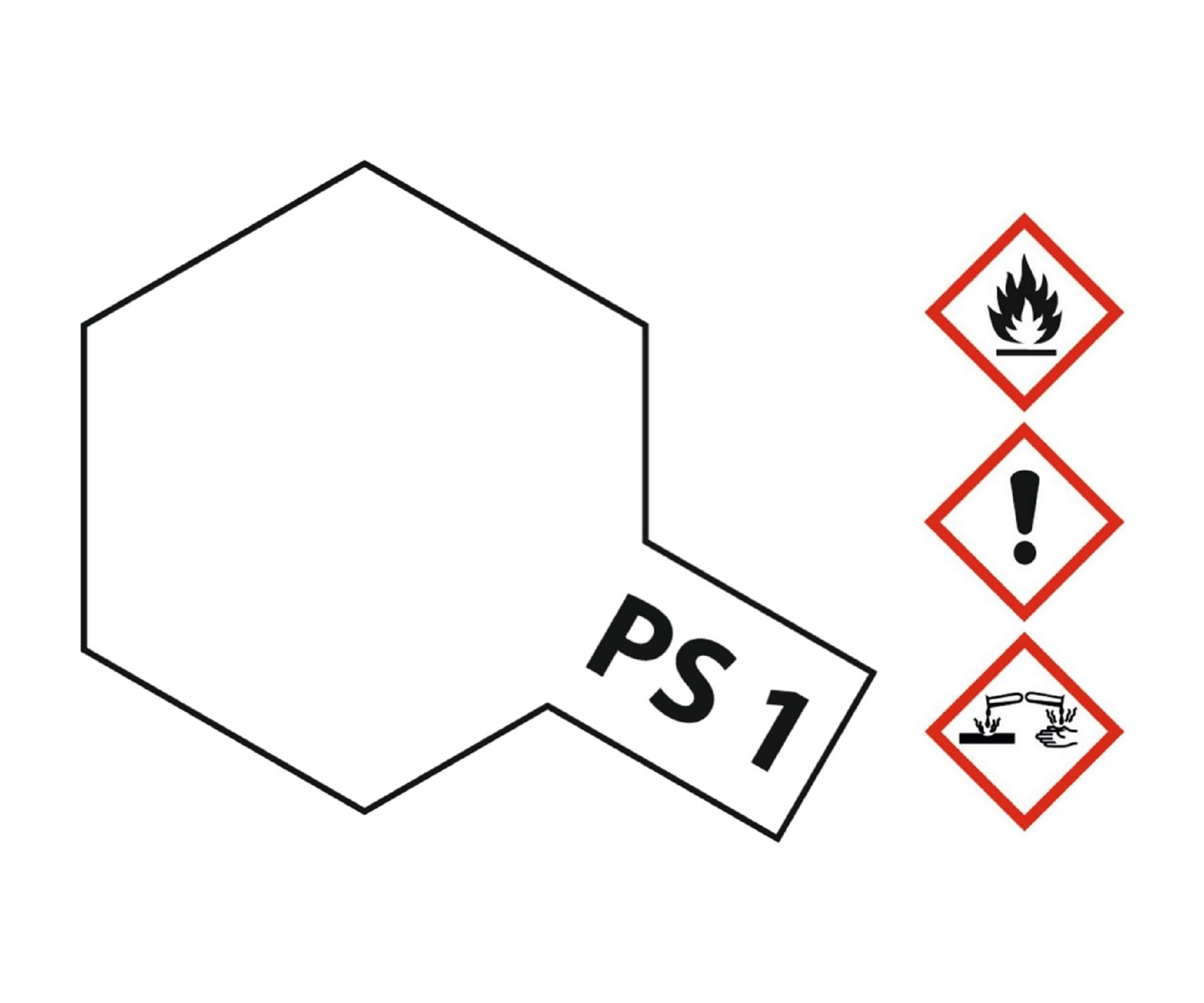 Tamiya PS-1 Weiß 100ml Sprühfarbe für Polycarbonat ( Lexanfarbe )