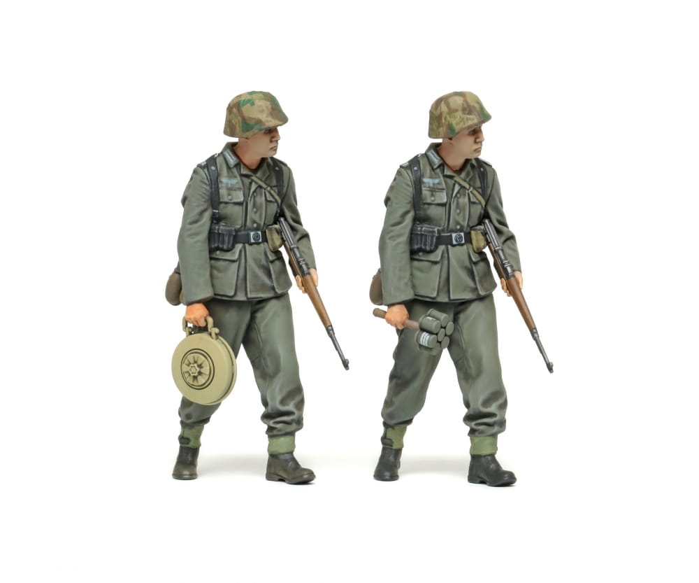 Tamiya 1:35 Figuren Set Deutsche Infanterie 1943-45 (5) Plastik Modellbausatz