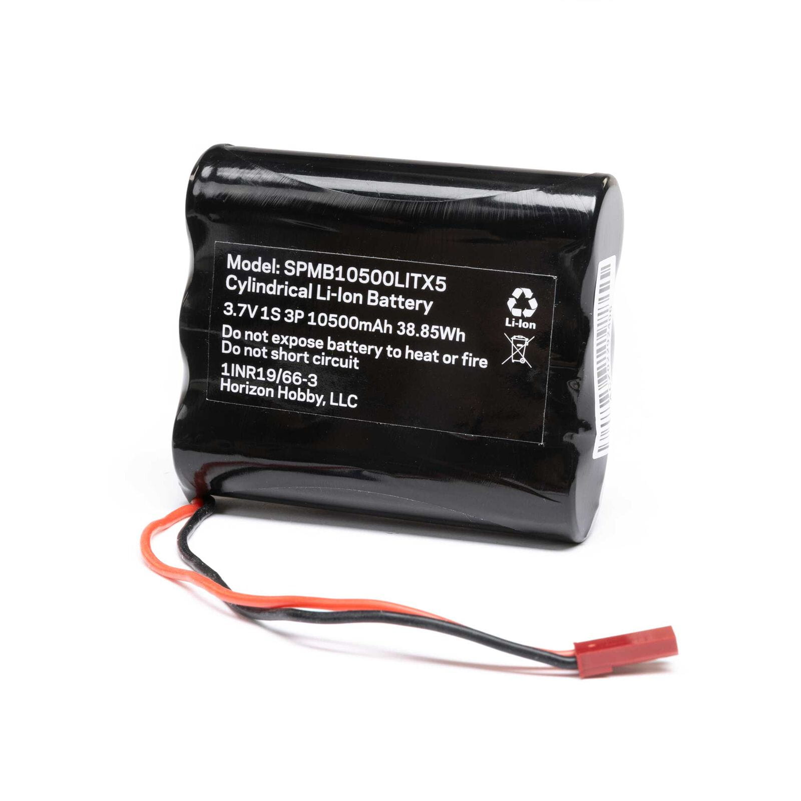Spektrum 3_7V 1S 10500mAh Li-Ion Akku Sender iXSR - RC-Zubehoer