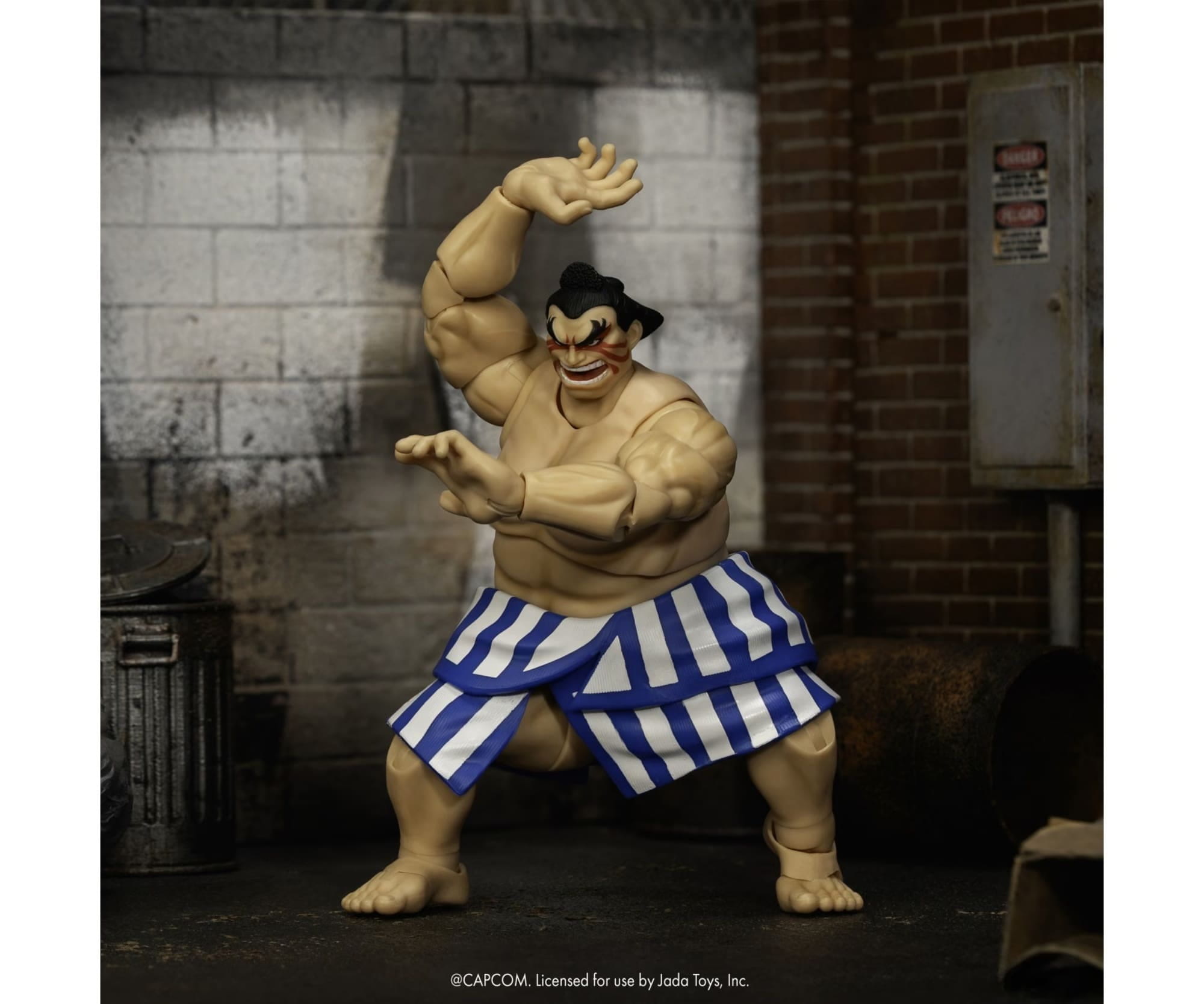 Jada Toys Street Fighter II E. Honda Actionfigur 16 cm 1_12