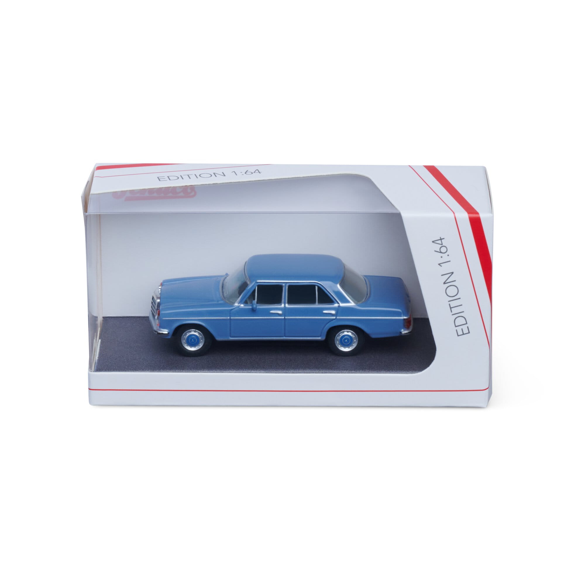 Schuco 1_64 M-B -_8 Limousine Taubengrau Standmodell