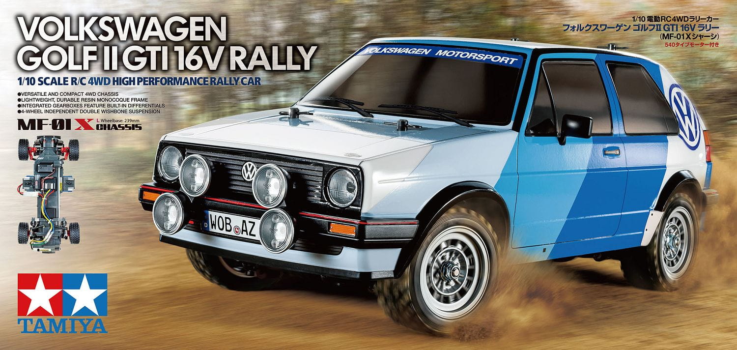 TAMIYA Strassen Version Golf 2 tamiya_vw_golf_2_strassen_version_bausatz