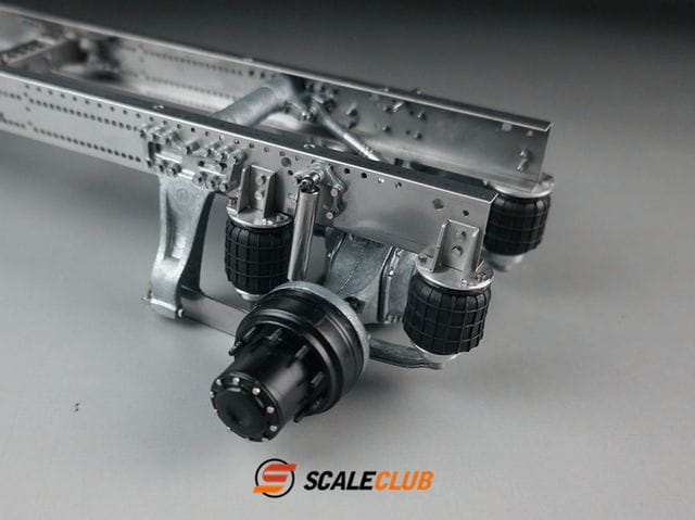 ScaleClub Hinterachs-Luftfederung für 2-Achser ScaleClub Hinterachs-Luftfederung fuer 2-Achser - RC-Zubehoer