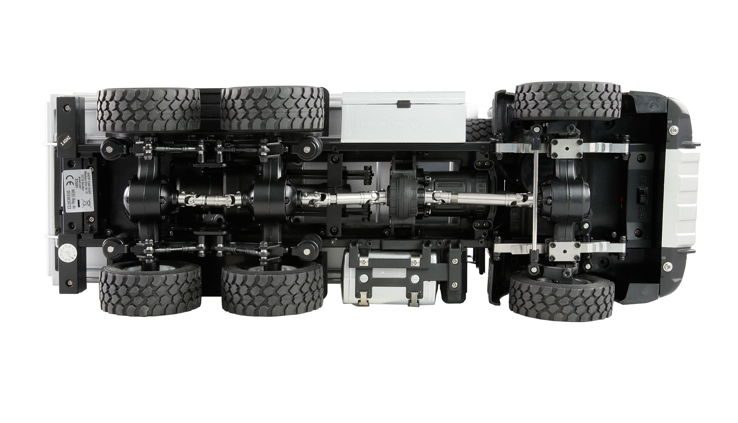 Mercedes-Benz Arocs 6x6 Kipper 1_14 RTR rot