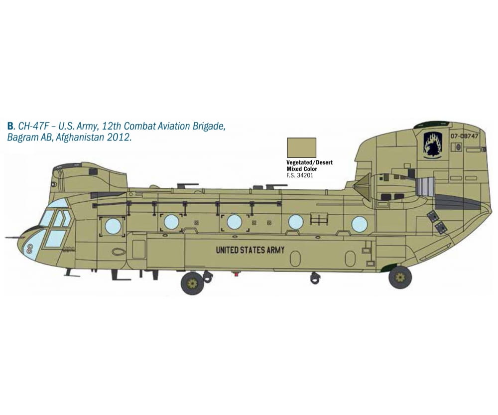 Italeri 1:48 Chinook HC.1 / CH-47D