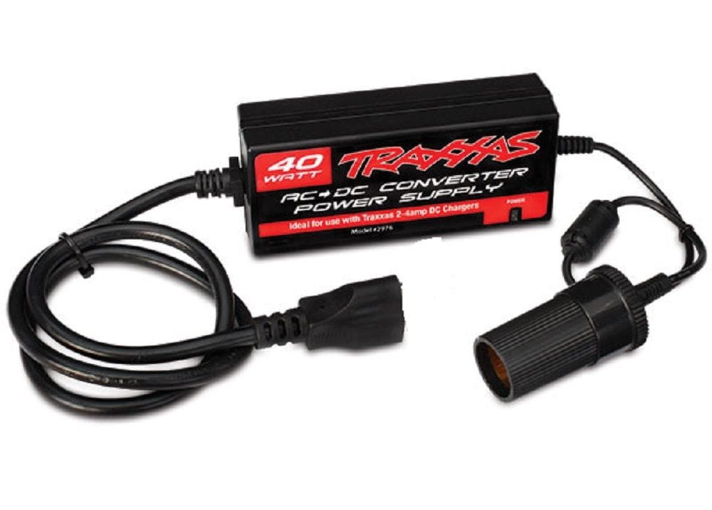 Traxxas AC->DC Adapter, 40W (Netzteil für 12V-Lader)