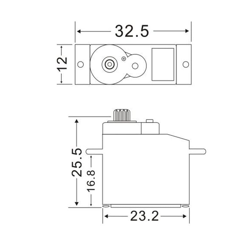 Torro SdKfz 222 Servo Heben_Senken - RC-Zubehoer