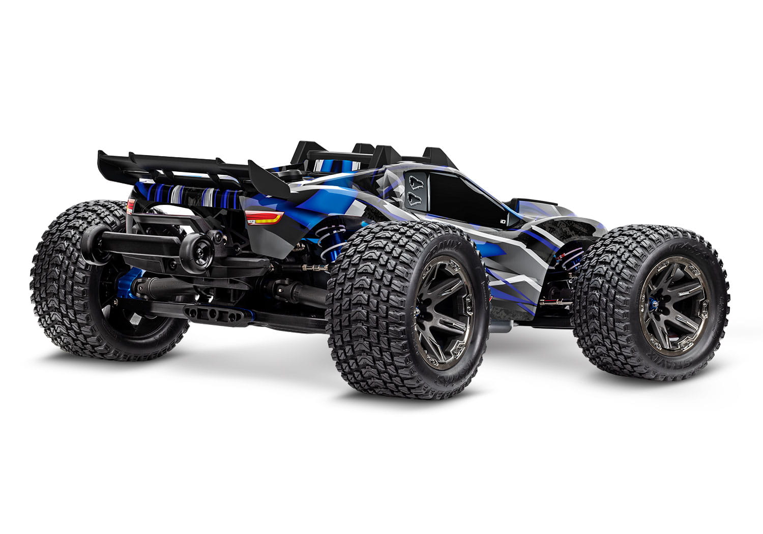 Traxxas Rustler 4x4 VXL Ultimate Stadium Truck blau 1_10