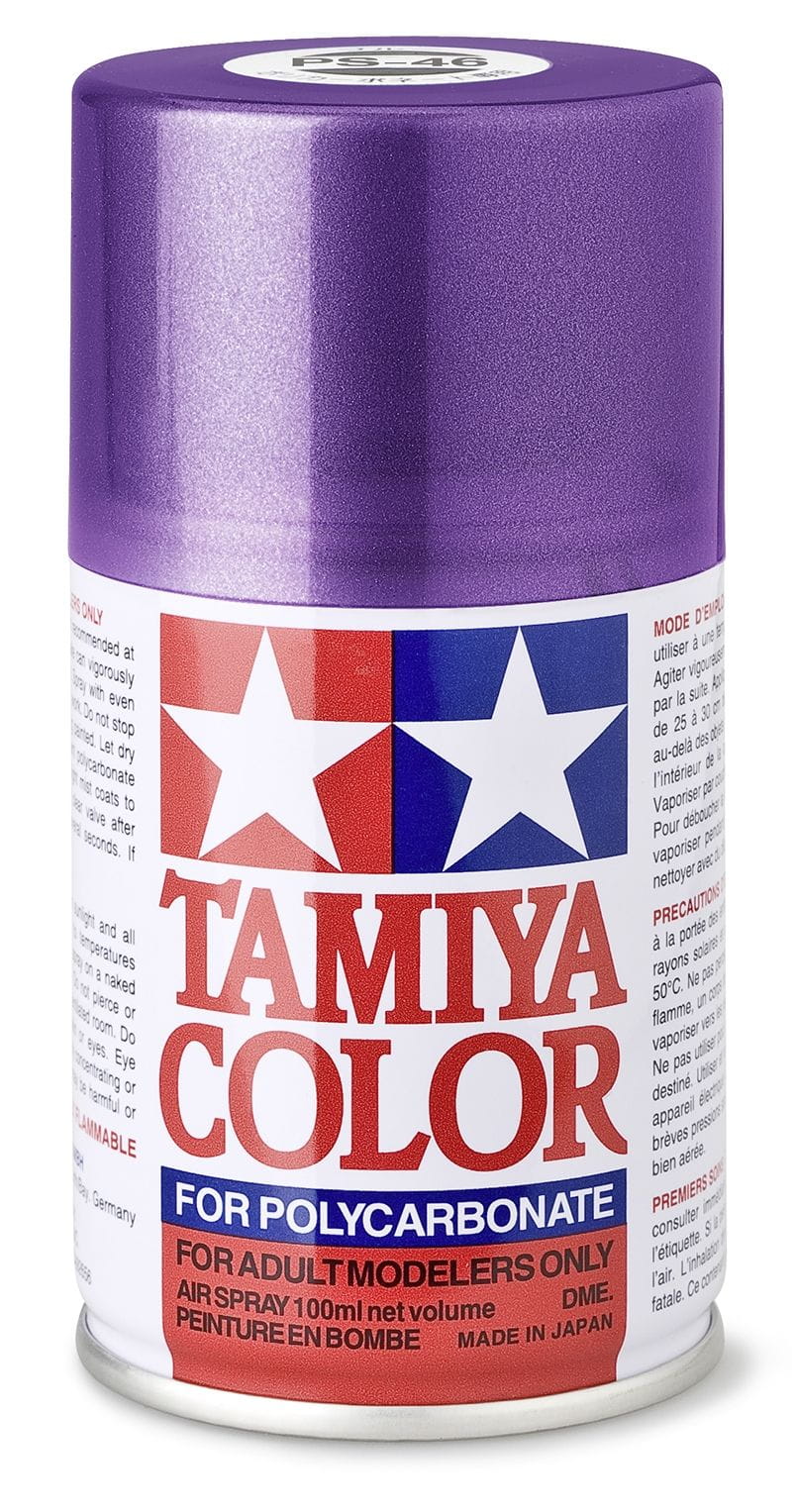Tamiya PS-46 Grün-Violett Schillernd Sprühfarbe 100ml für Polycarbonat ( Lexanfarbe )