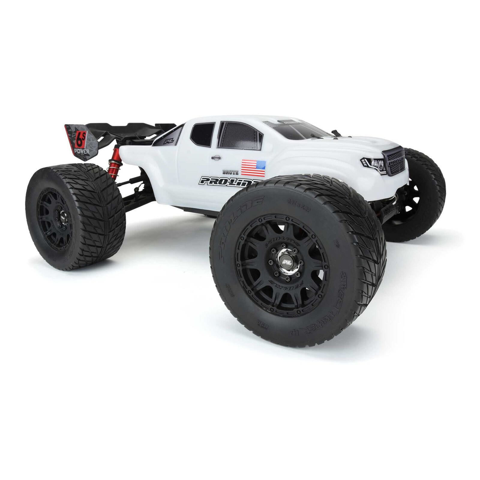 Proline Monstertruck Reifen Street Fighter HP 3.8 BELTED MTD Raid 2St.