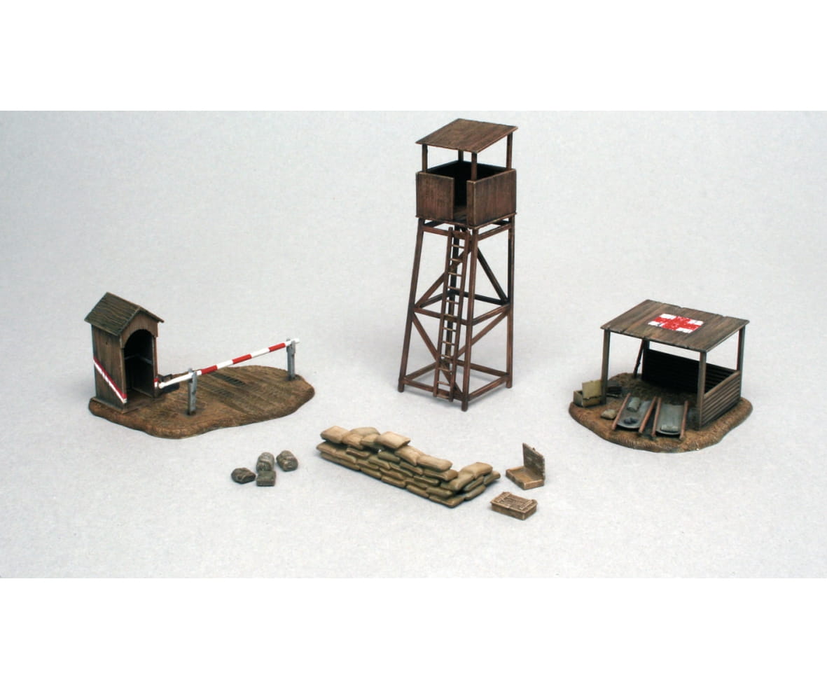 Italeri 1:72 Schlachtfeld-Gebäude Militär Plastik Modellbau Bausatz Italeri 1:72 Schlachtfeld-Gebäude Militär Plastik Modellbau Bausatz