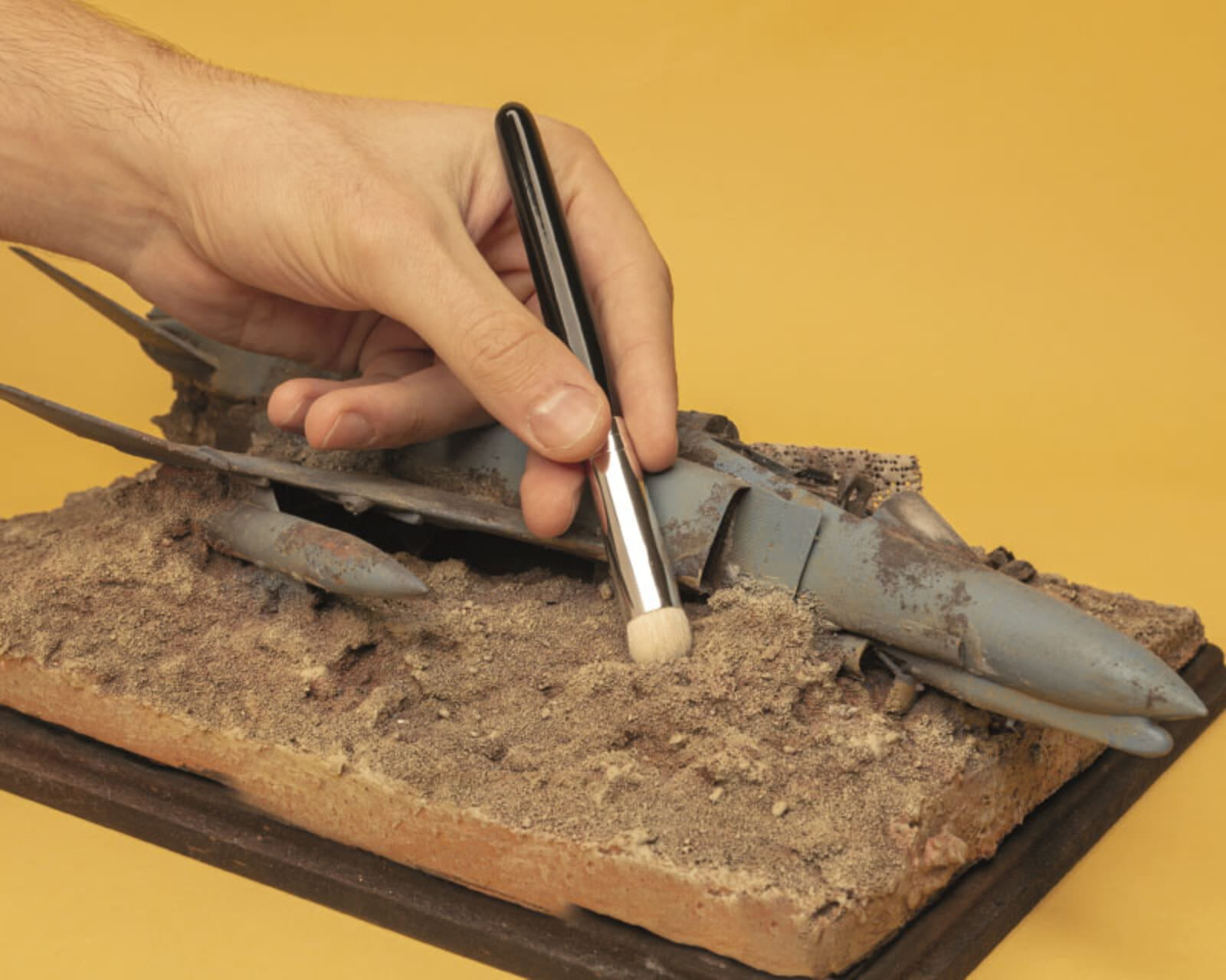 Dry Brush-Pinsel gross - Modellzubehoer