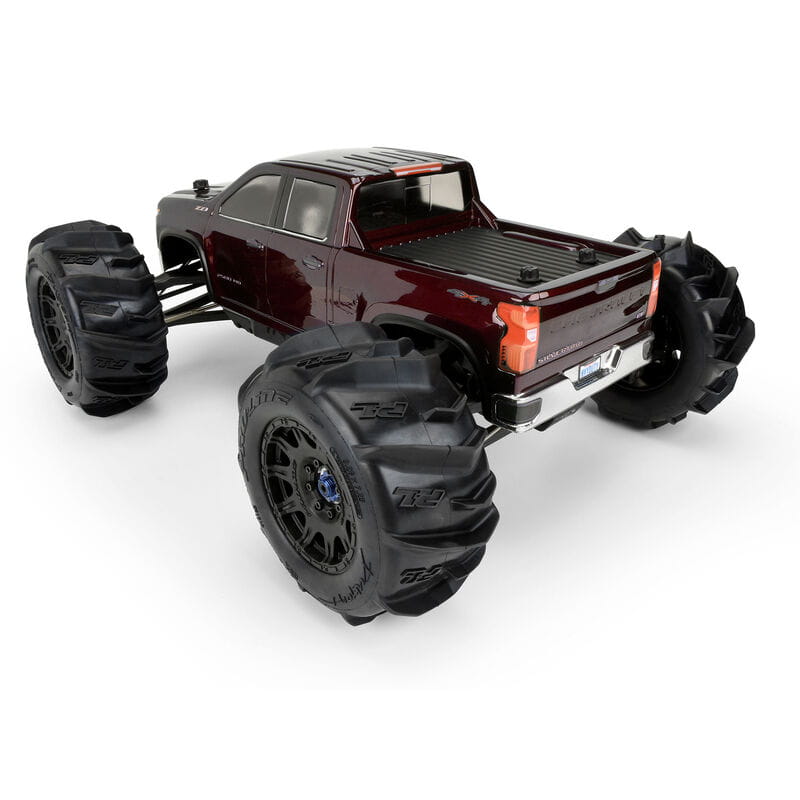 Proline 2021 Chevy Silverado Clear Body E-REVO 2.0 _ MAXX - RC-Zubehoer