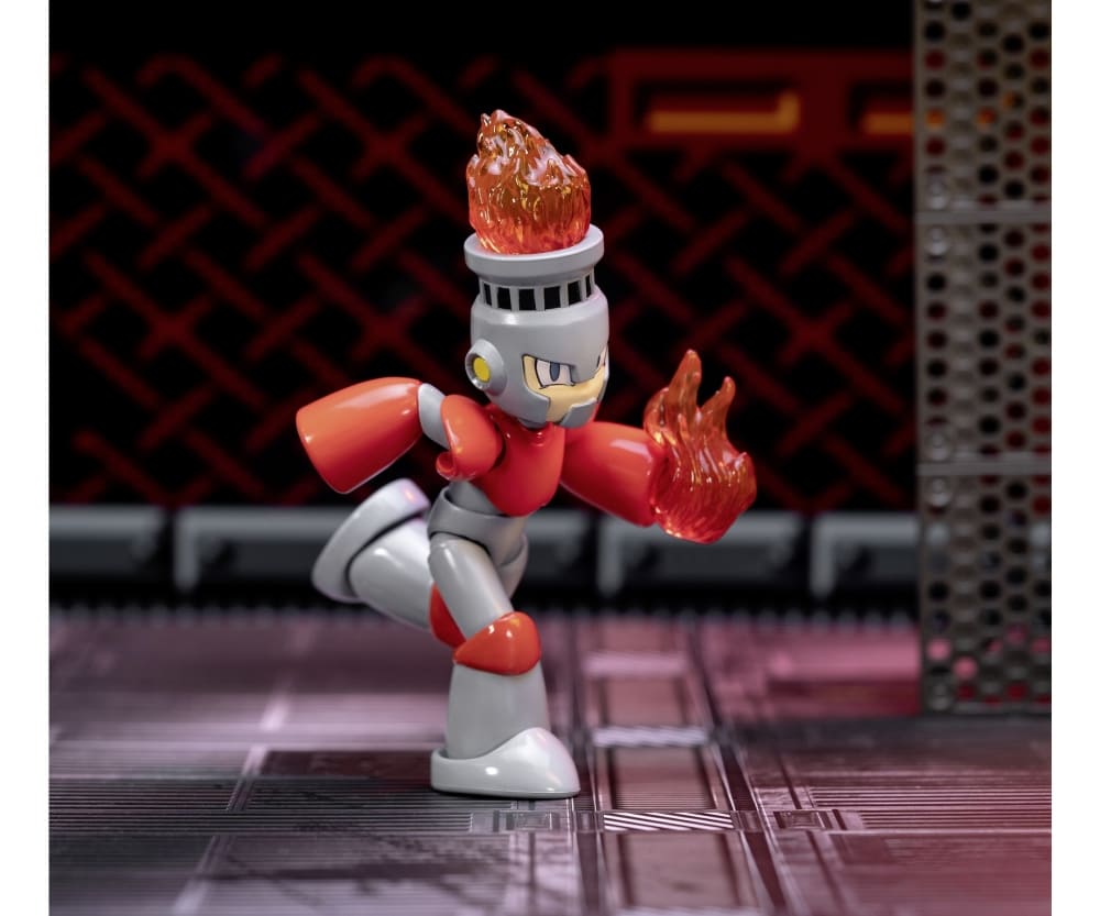 Jada Mega Man Fire Man 4,5" Figure