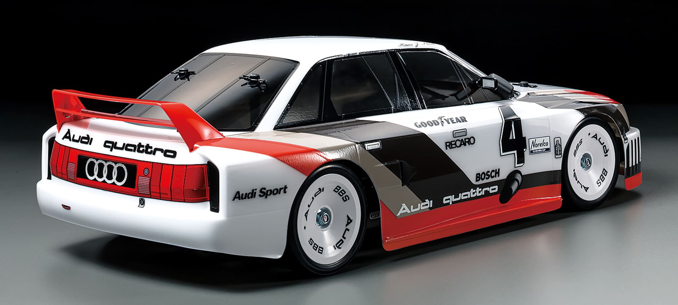 Tamiya 1_10 RC Audi 90 quattro Racing TT-02 Slotcar Modell