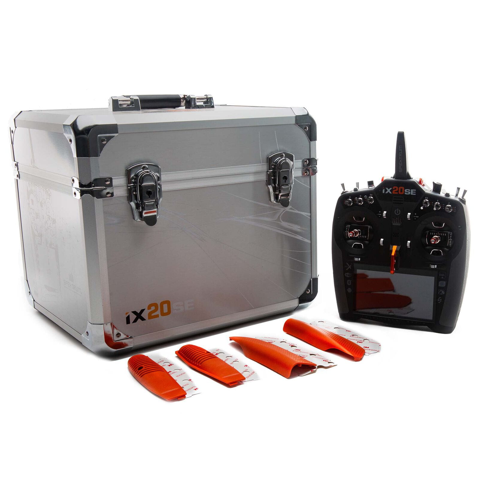 Spektrum iX20 SE RC Fernsteuerung mit Aluminium-Gimbals und Koffer_