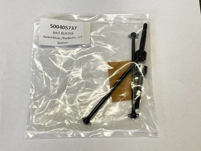 Carson X10 Bad Buster_ Cage-Buster Antriebswellen _ Radachsen 2x hinten - RC-Zubehoer