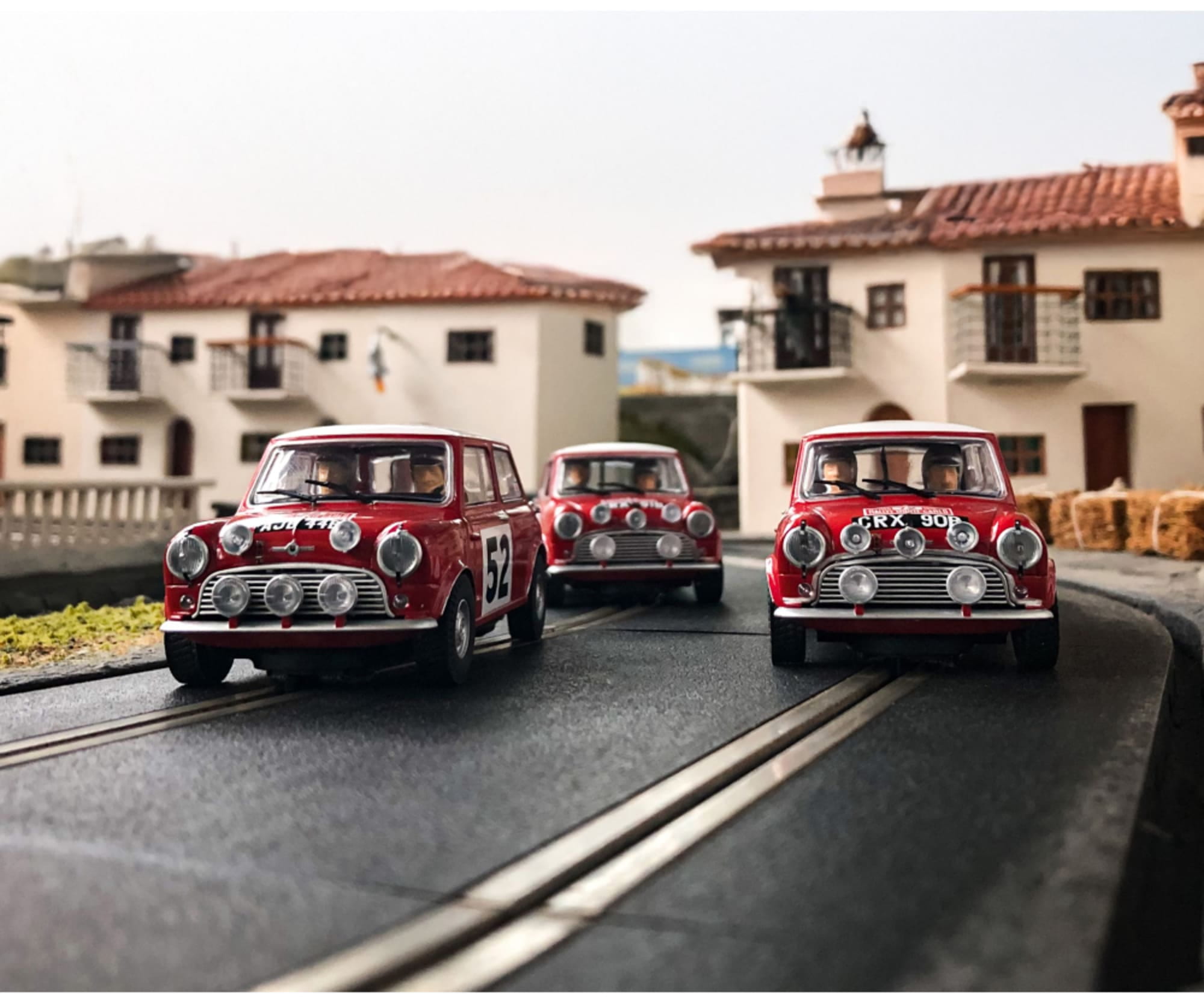 Scalextric 1_32 1965 Monte Carlo Rally Mini Triple - RC-Zubehoer