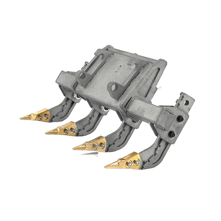 Lesu Reisszahn 4fach fuer Kompaktlader - RC-Zubehoer