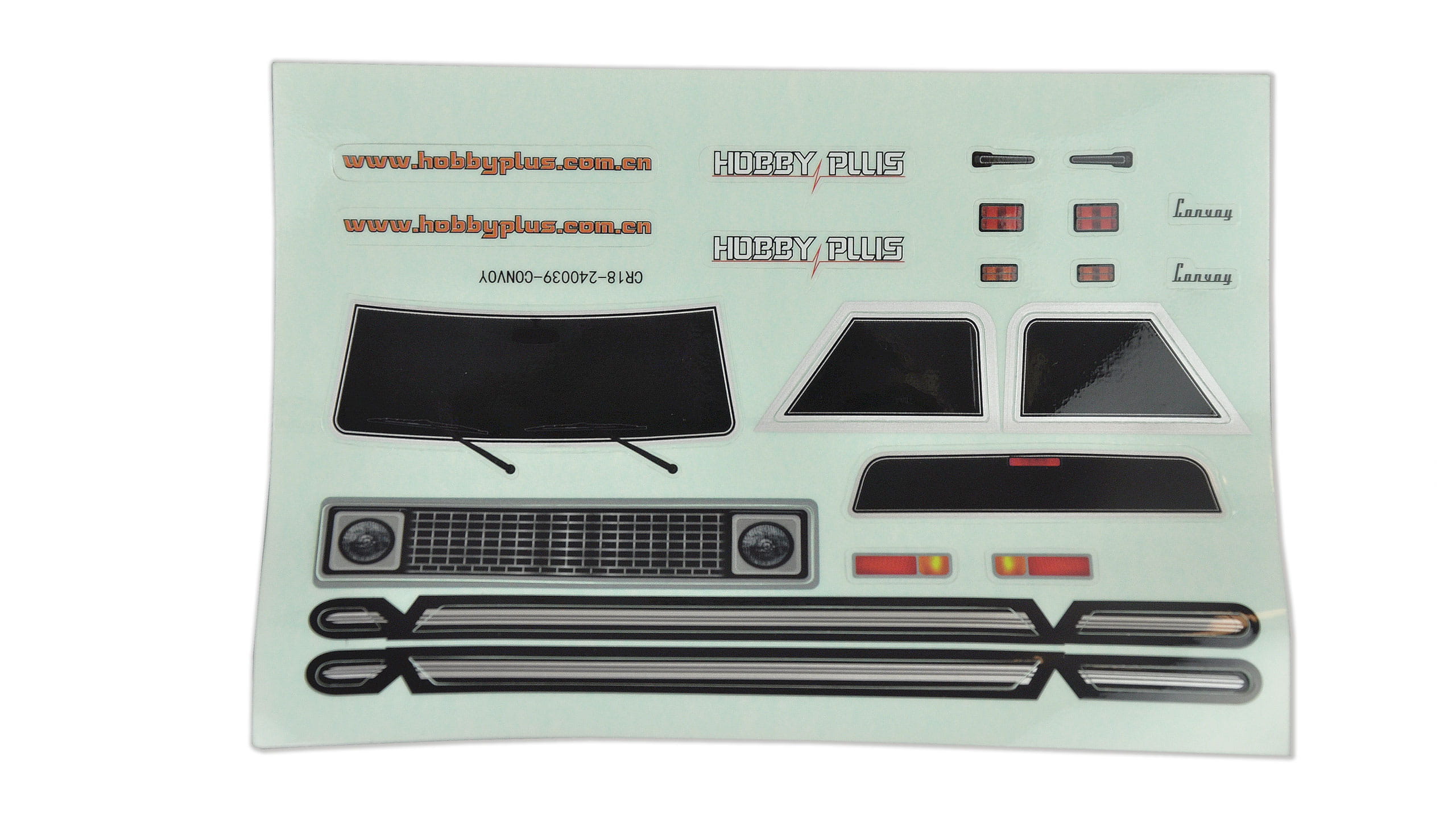 Amewi AM18 Karosserie Convoy rot lackiert - RC-Zubehoer