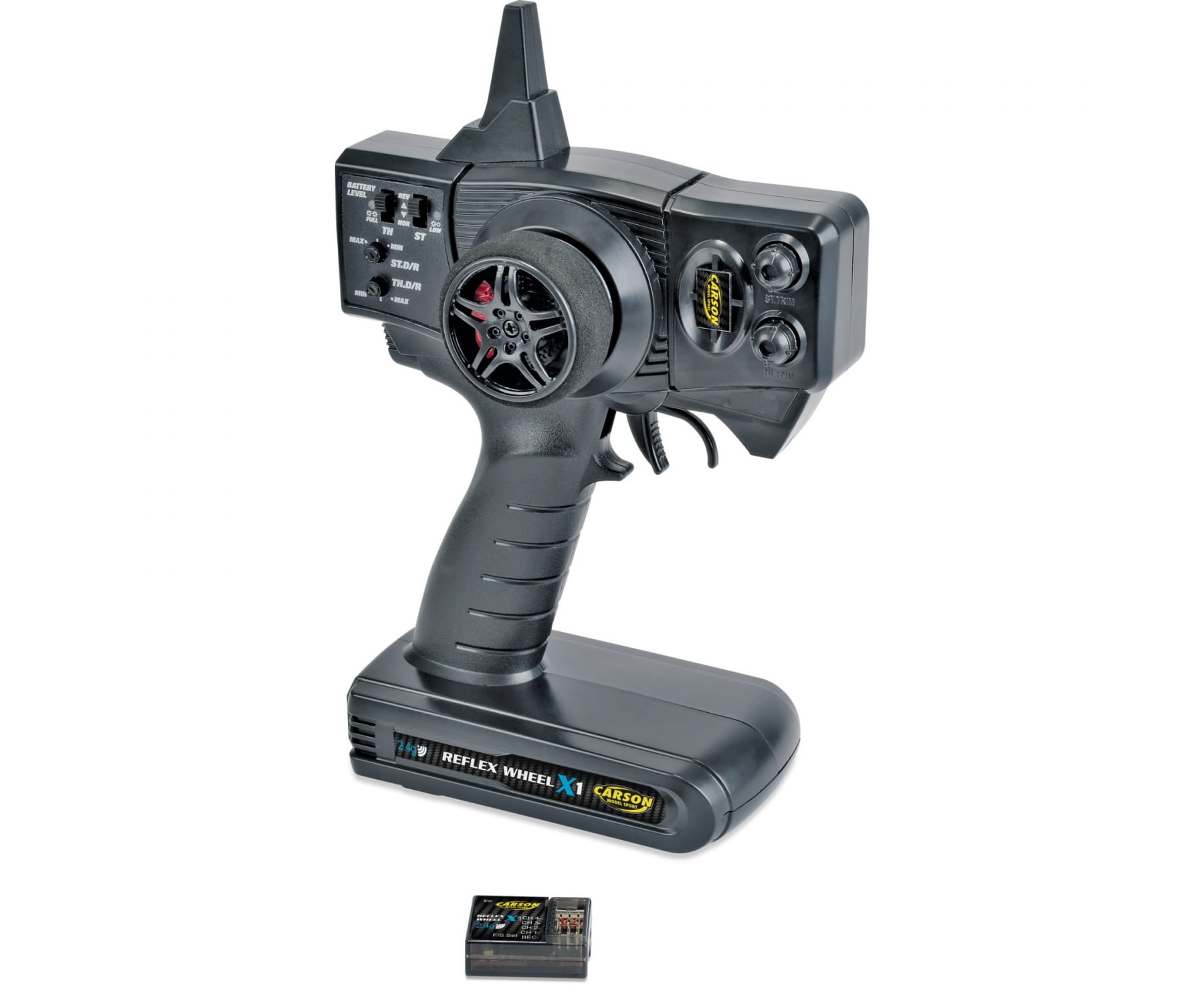 Carson X1 2_4 GHz RC Fernsteuerung mit Mini Empfaenger fuer Modellautos