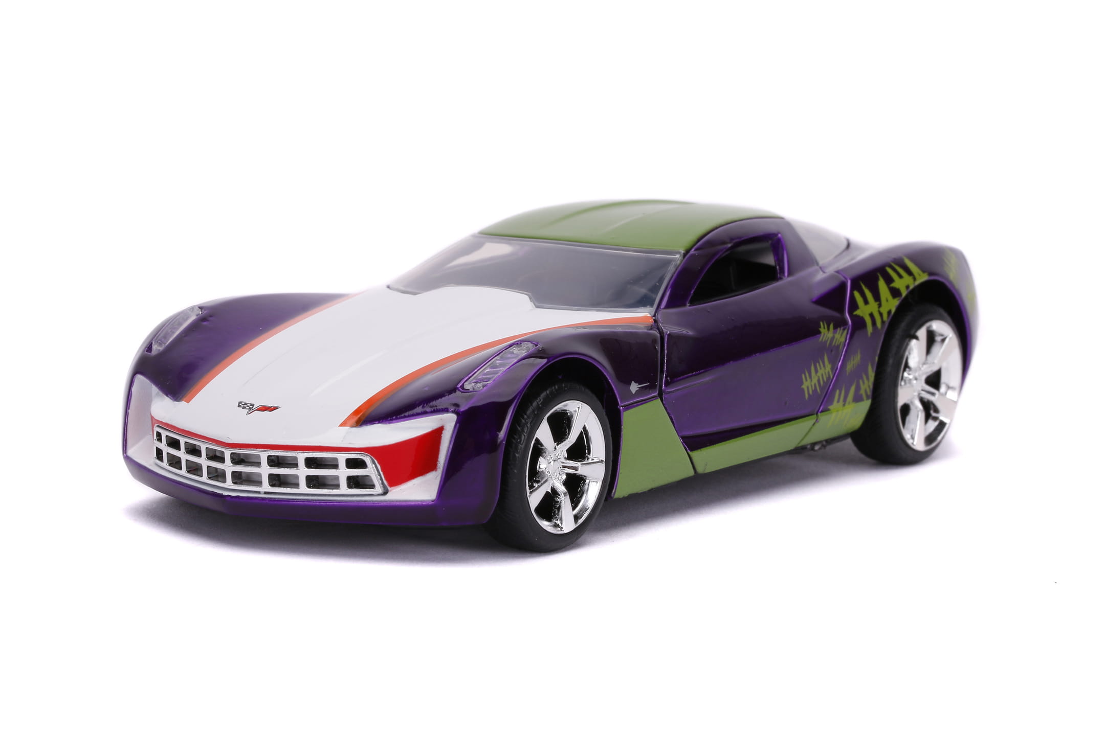 Jada Joker 2009 Chevy Corvette Stingray 1:32 Modellauto