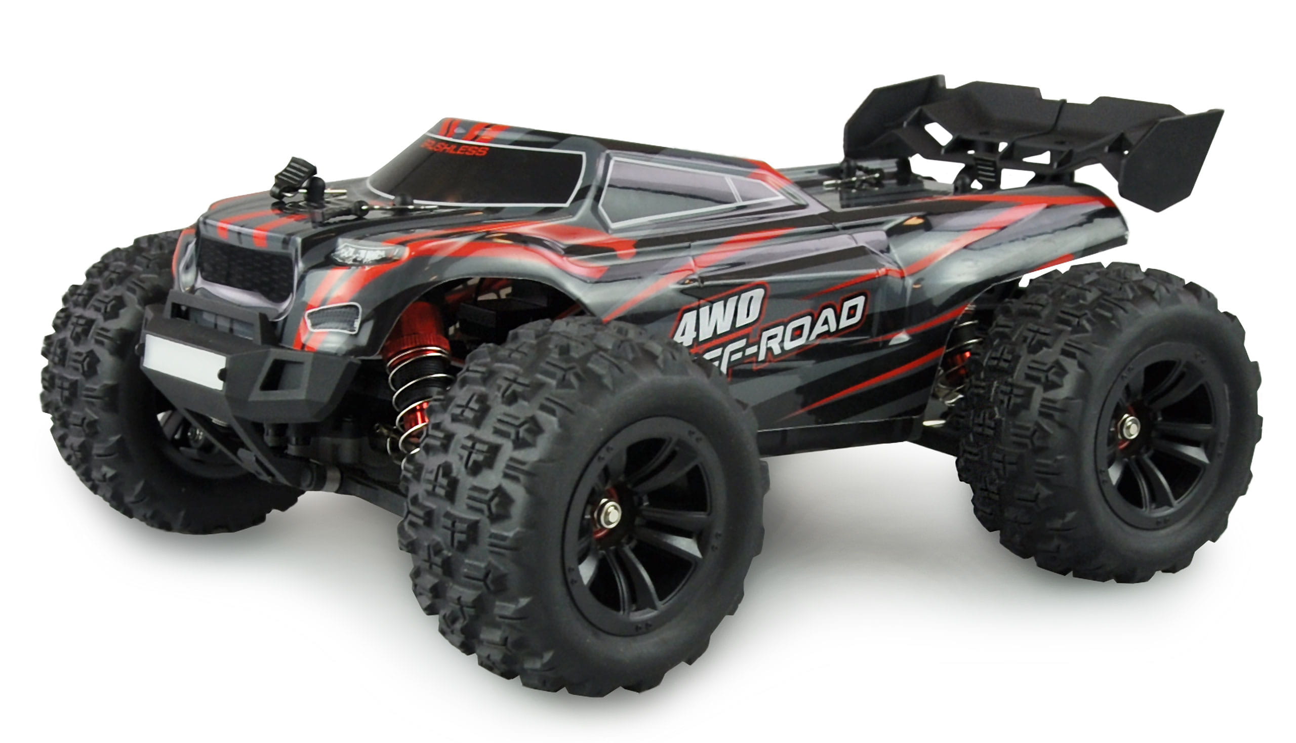Amewi Hyper GO Truggy Brushless 4WD 1_16 RTR – Schwarz_Rot - Offroad Modell