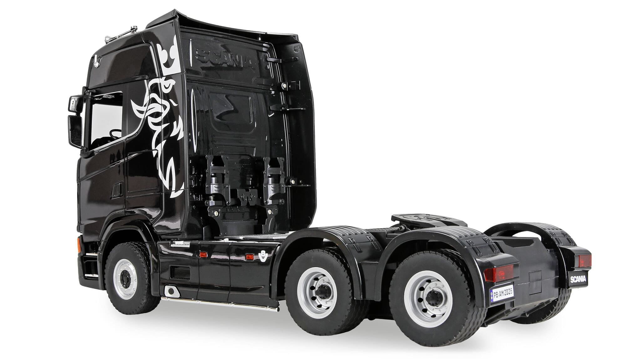 Amewi Scania 770 S 6x4 RC Zugmaschine RTR 1_18 Schwarz
