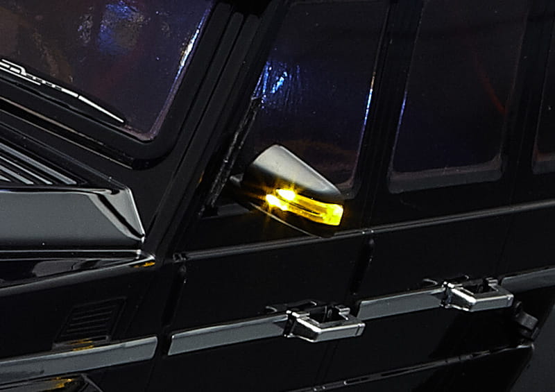 Killerbody Seitliches Rueckspiegel Set _Type-B_ inkl. LED‘s - RC-Zubehoer