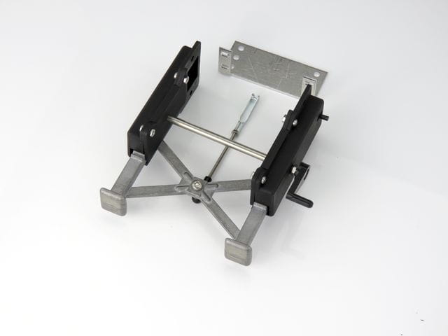 Wedico Auflieger-Doppelstuetze mit Gelenkfuss V2 fuer Servobedienung - RC-Zubehoer