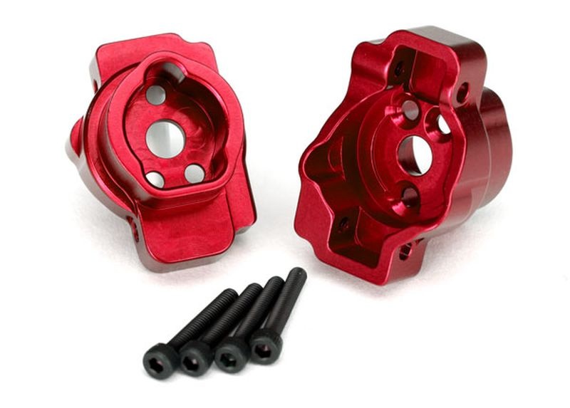 Traxxas Portal-Drive-Axle-Mount hinten Alu rot Traxxas Portal-Drive-Axle-Mount hinten Alu rot - RC-Zubehoer
