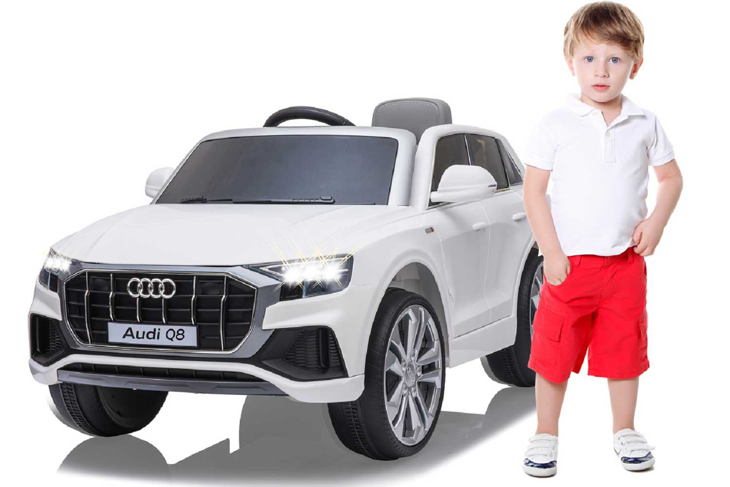 Jamara Ride-on Audi Q8 weiß 12V