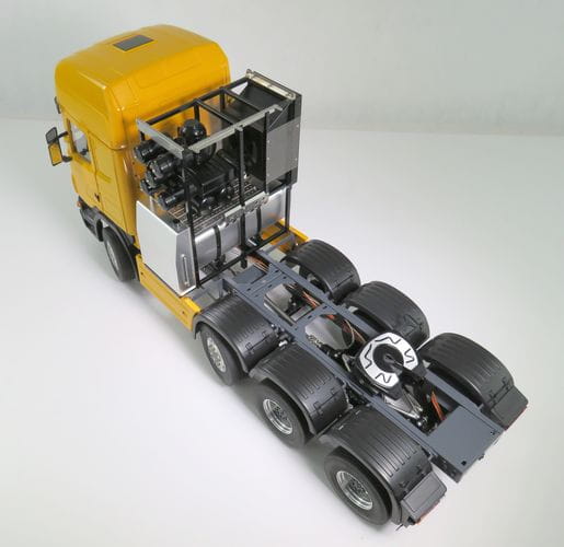 Wedico SCANIA Fahrerhaus TOPLINE_ gelb RAL1007 - RC-Zubehoer