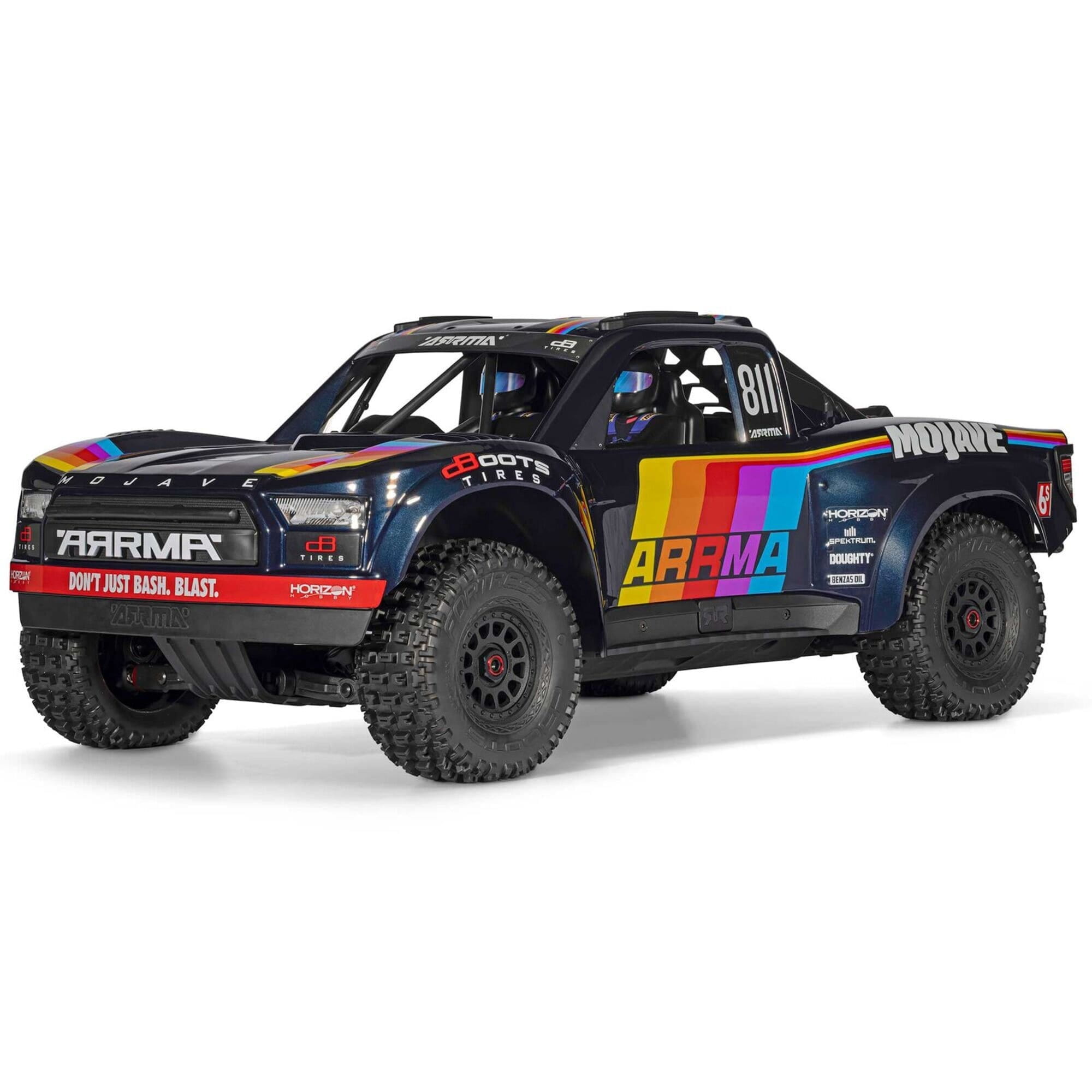 ARRMA MOJAVE 6S 4X4 RTR 1_7 Brushless Desert Truck Blue