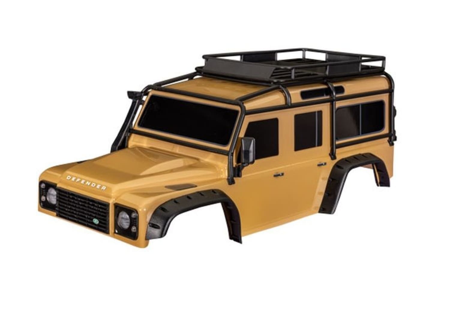 Karosserie Land Rover Defender sand mit Anbauteilen