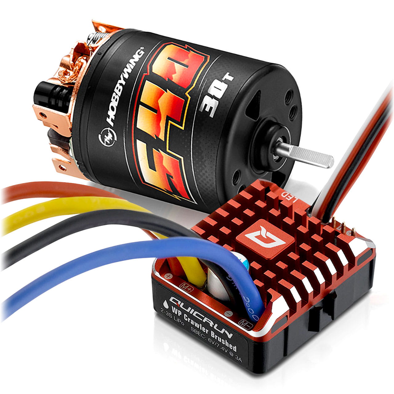 Hobbywing Regler Quicrun Brushed WP1080 Combo 540 30 Turn Hobbywing Regler Quicrun Brushed WP1080 Combo 540 30 Turn