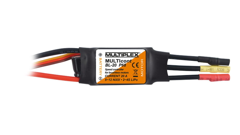 Multiplex Regler MULTIcont BL-20 P68 - RC-Zubehoer