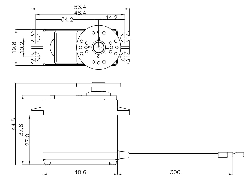 Hitec Servo D645MW