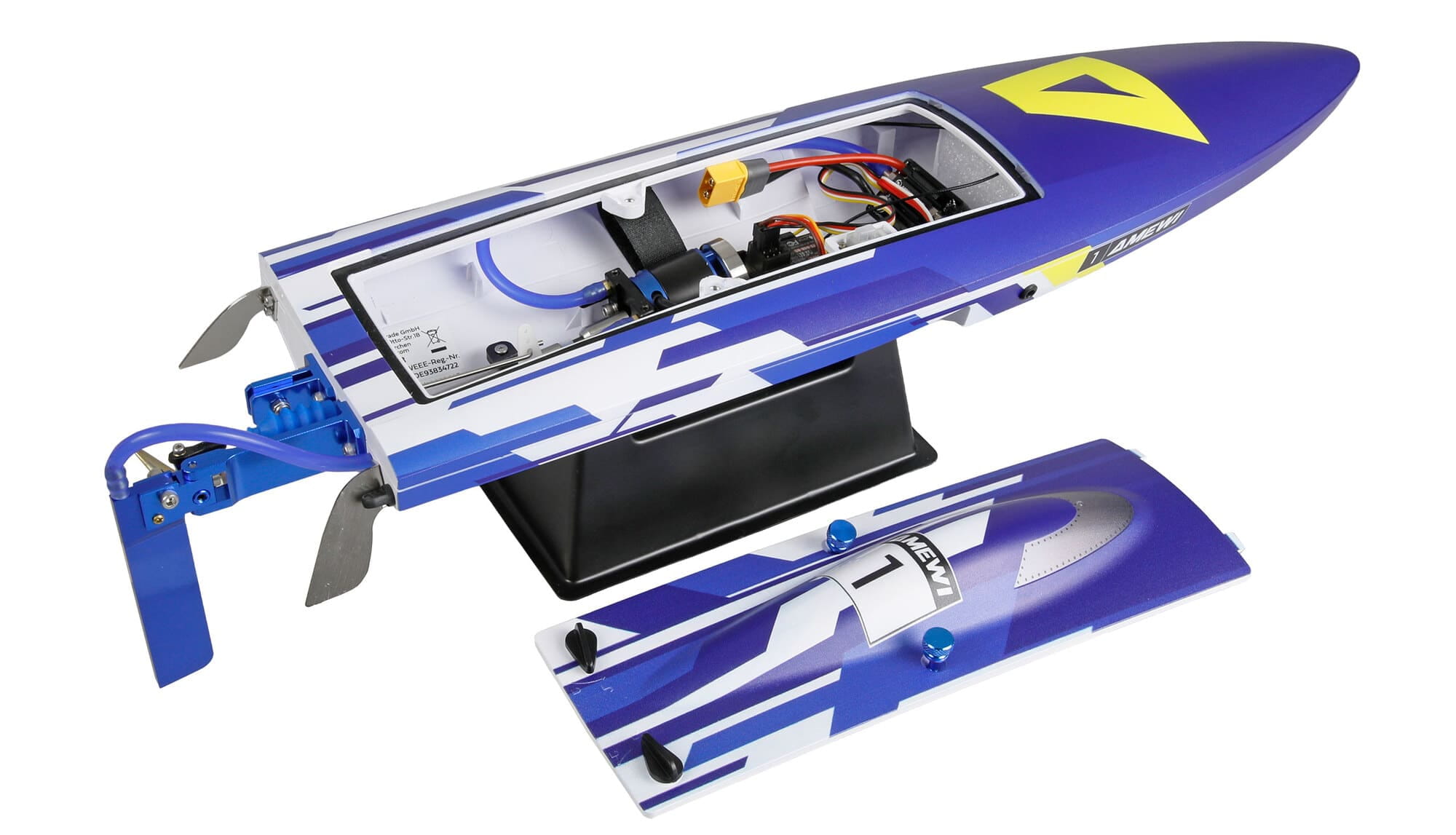 Amewi Marlin S5 Brushless Mono-Speedboot RTR
