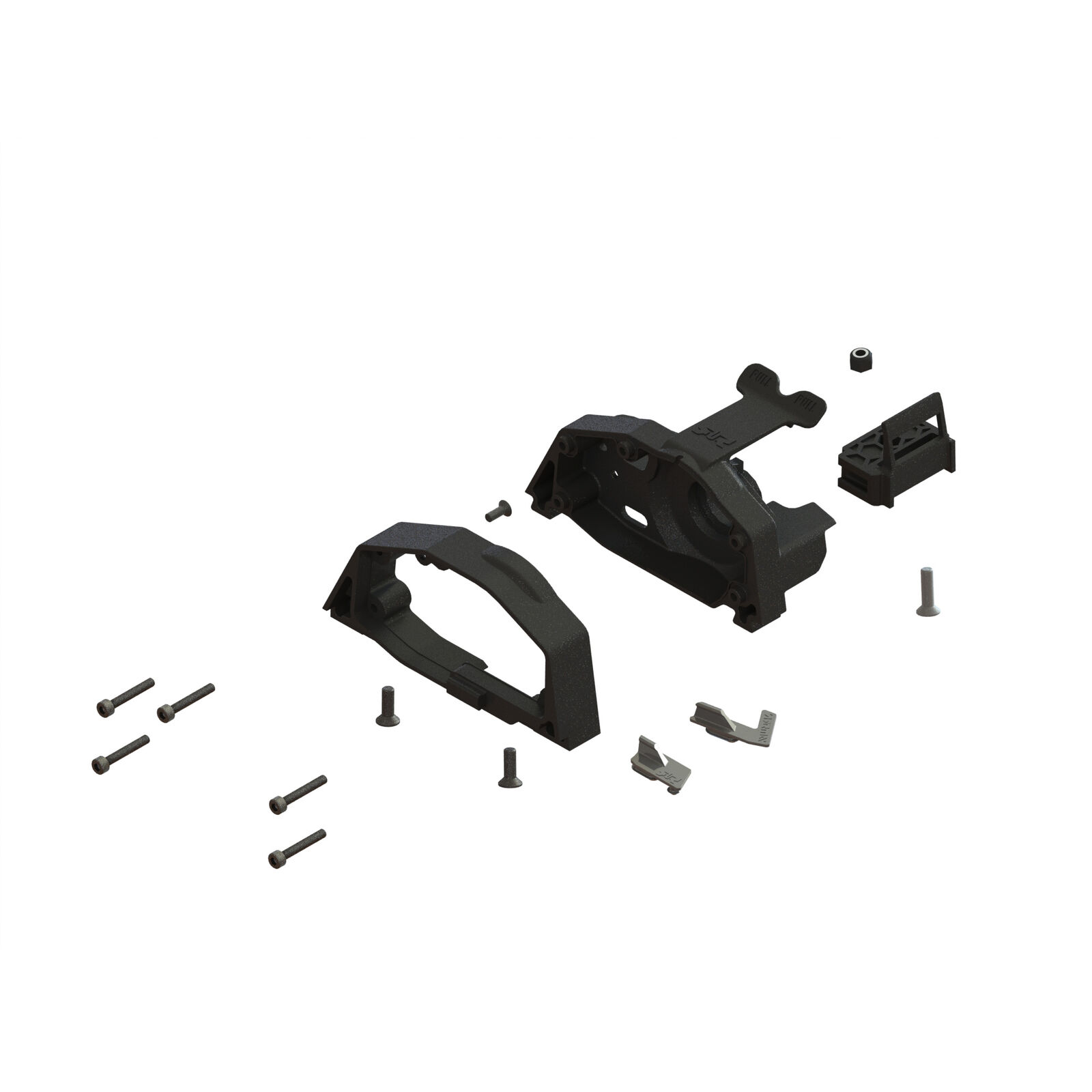 Arrma Center Diff Power Module Plastic Part Set - RC-Zubehoer