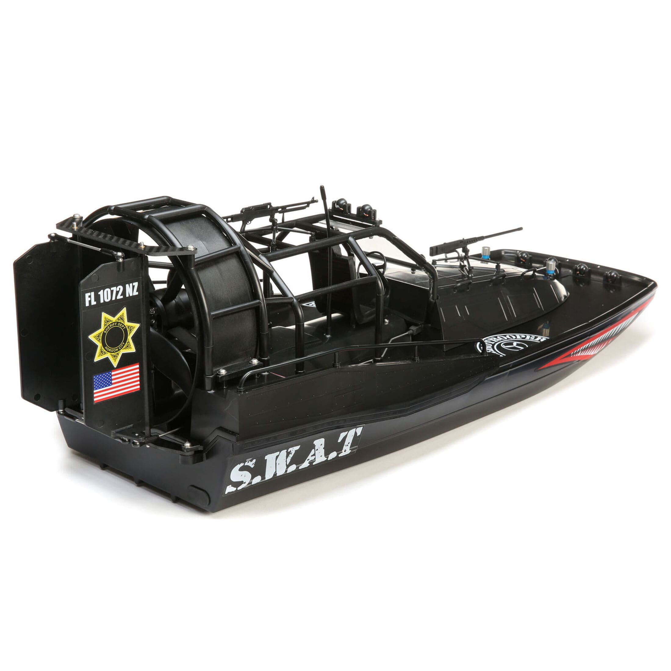 ProBoat Aerotrooper Brushless Air Boat RTR mit LED und Militaerdesign